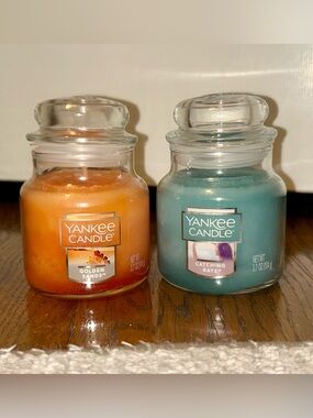 Yankee Candle Golden Sands & Catching Rays; Small 3.7 oz Jar Candles